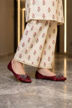 Fancy Pumps Maroon 0431468