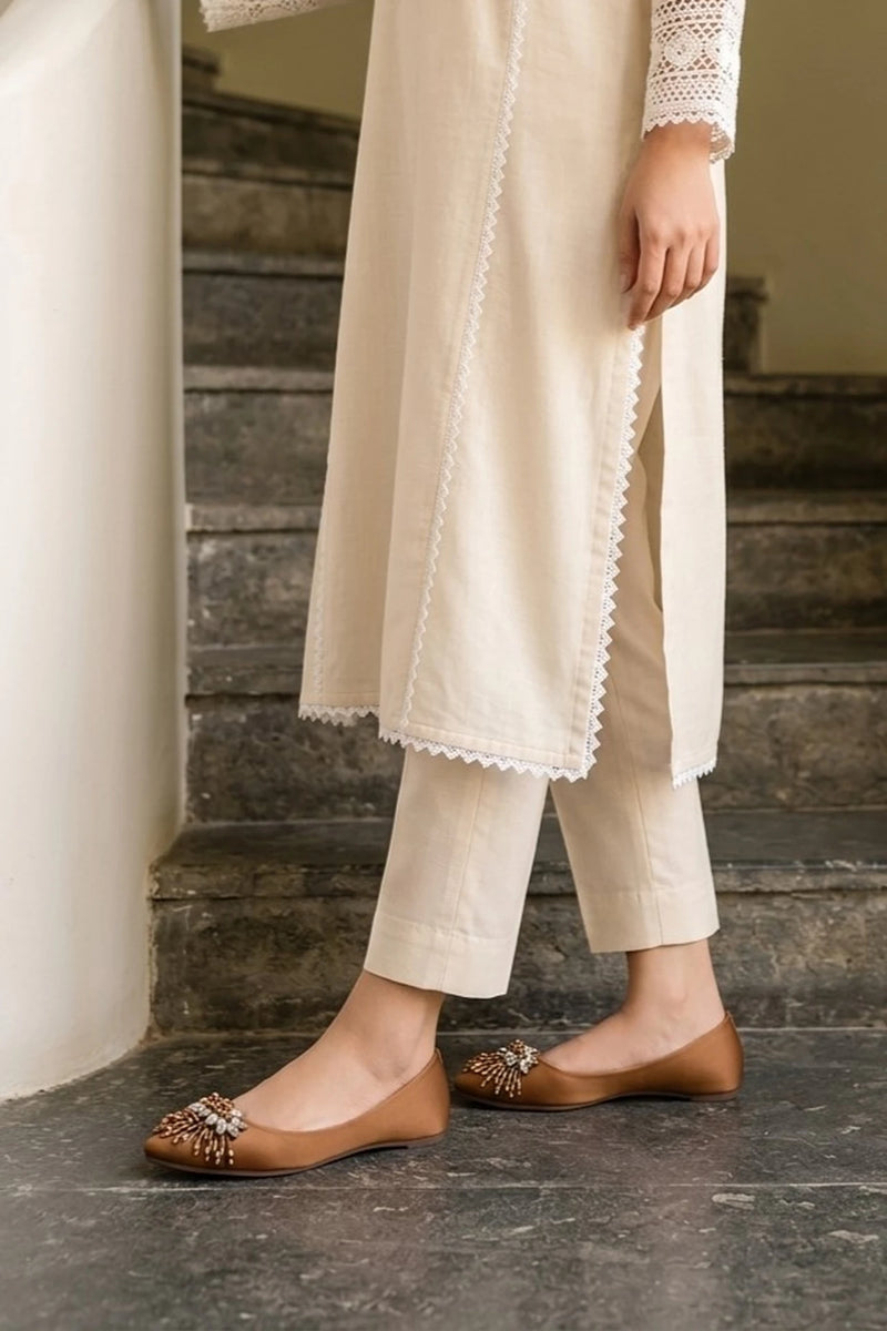 Fancy Pumps Mustard 0431456
