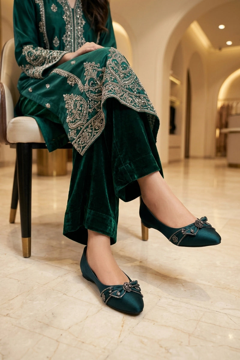 Fancy Pumps Sea Green 0431403