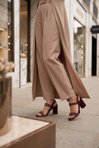 Fancy Sandal Maroon 0421748