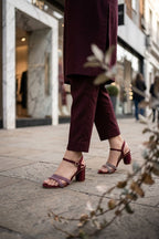 Fancy Sandal Maroon 0421837