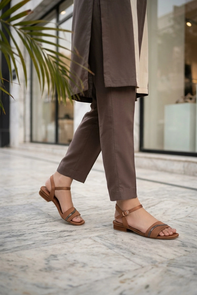 Fancy Sandal Mustard 0421642