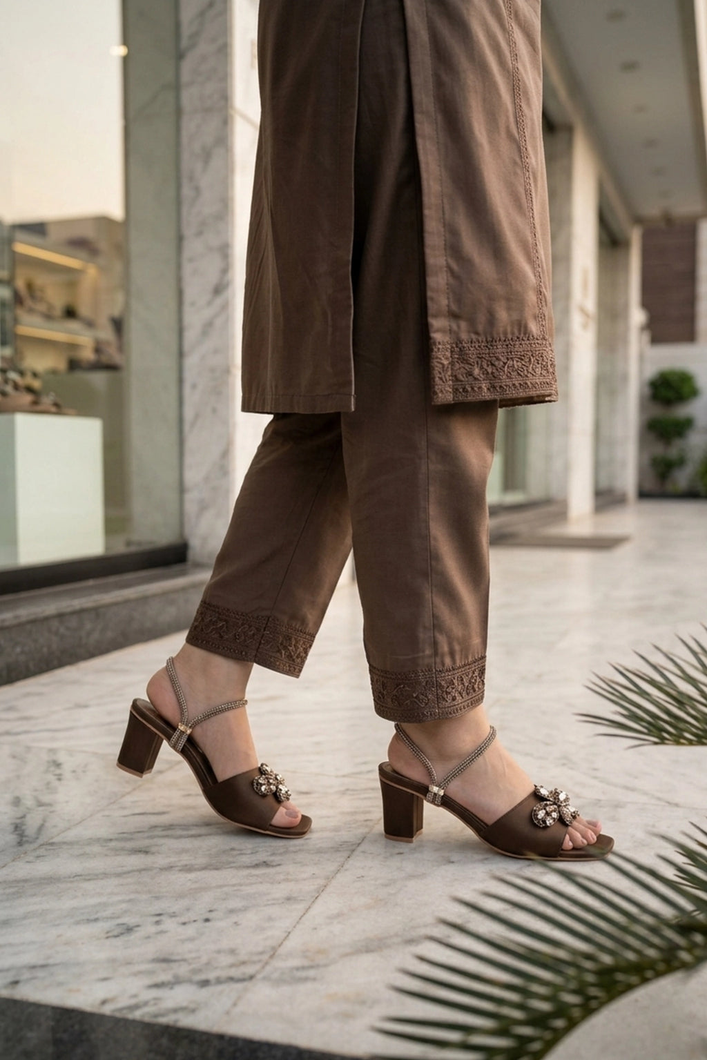 Fancy Sandal Olive 0421691