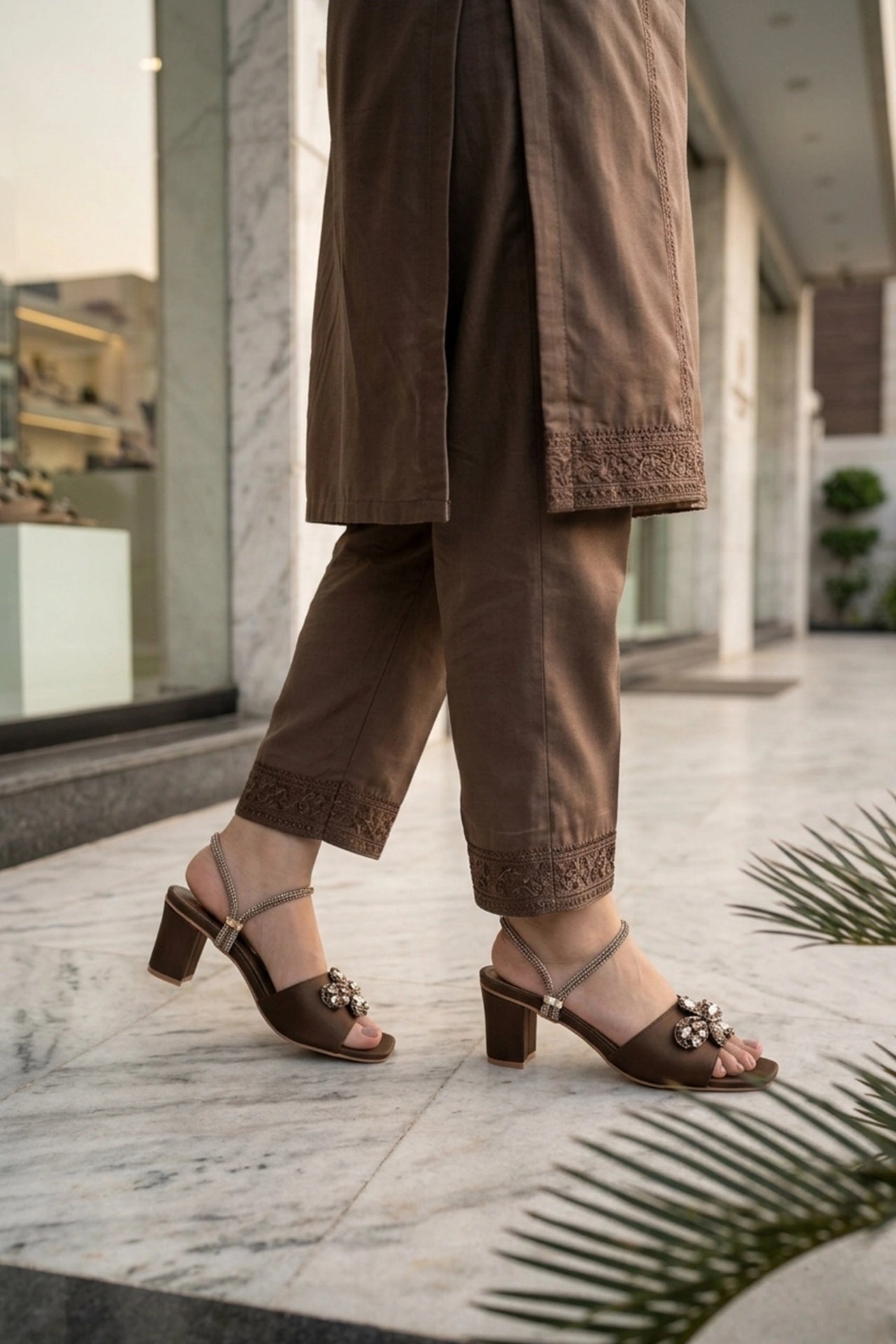 Fancy Sandal Olive 0421691