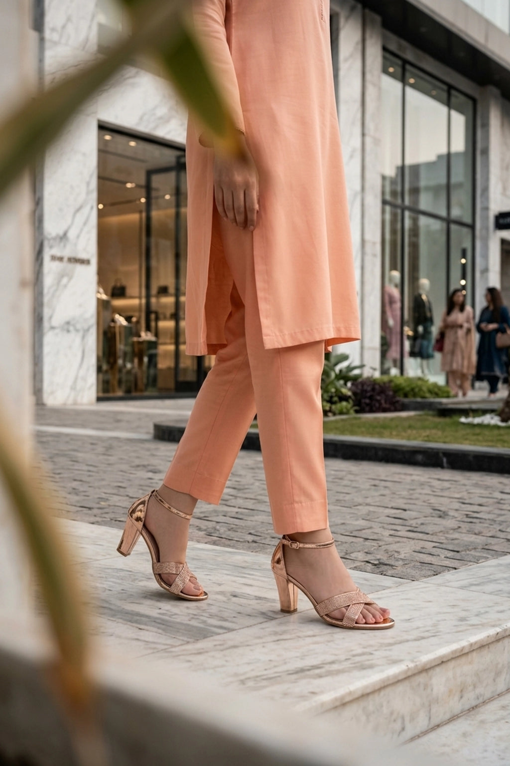 Fancy Sandal Peach 0421364