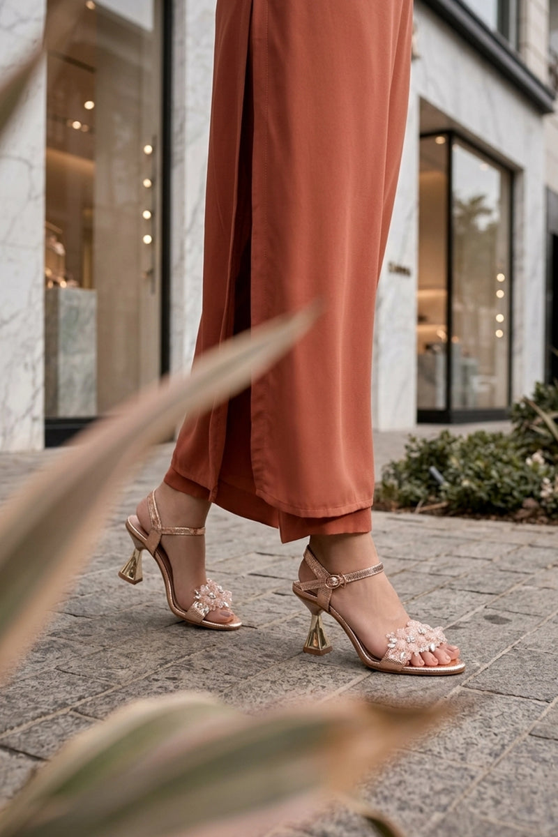 Fancy Sandal Peach 0421707