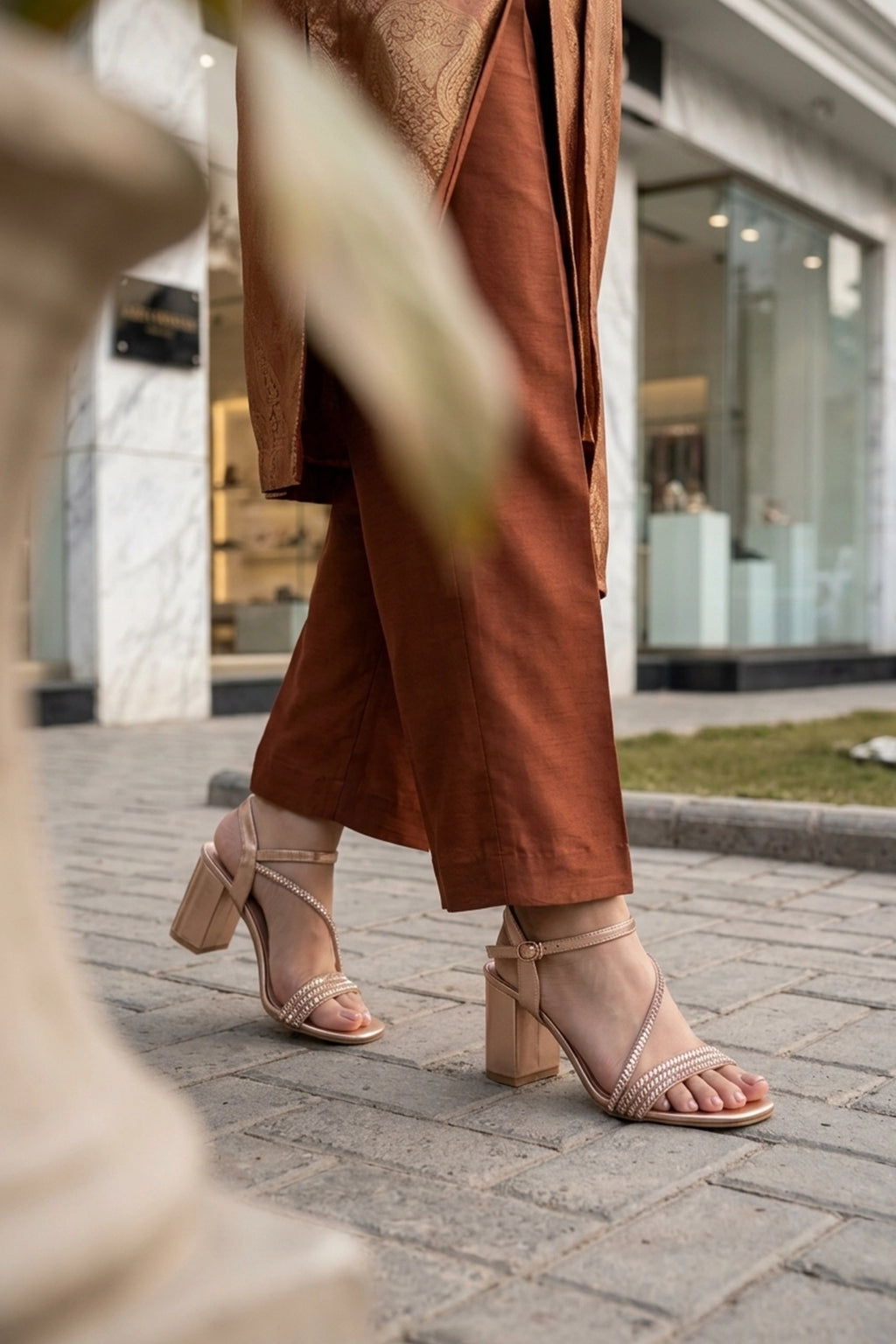 Fancy Sandal Peach 0421746