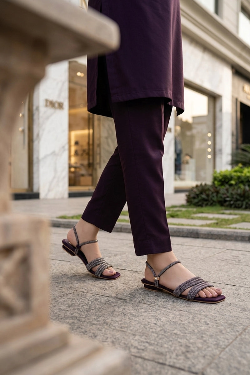 Fancy Sandal Purple 0421772