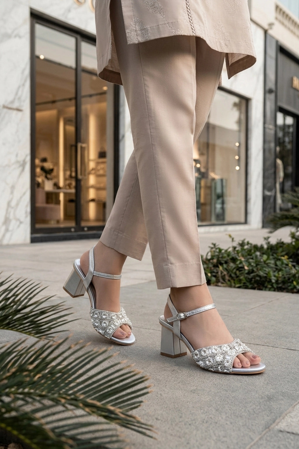 Fancy Sandal Silver 0421658