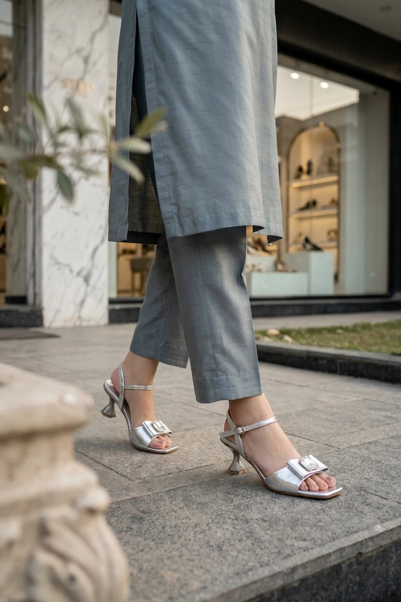 Fancy Sandal Silver 0421717
