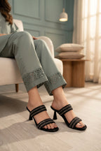 Fancy Slipper Black 0413619