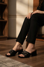 Fancy Slipper Black 0413648