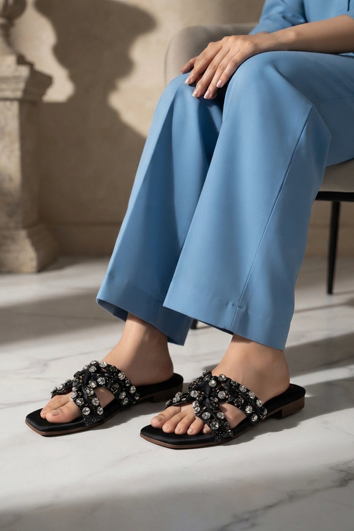 Fancy Slipper Black 0413690