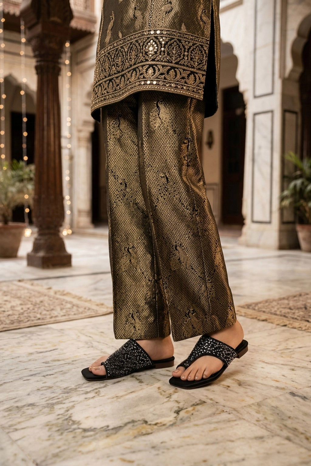 Fancy Slipper Black 0413701