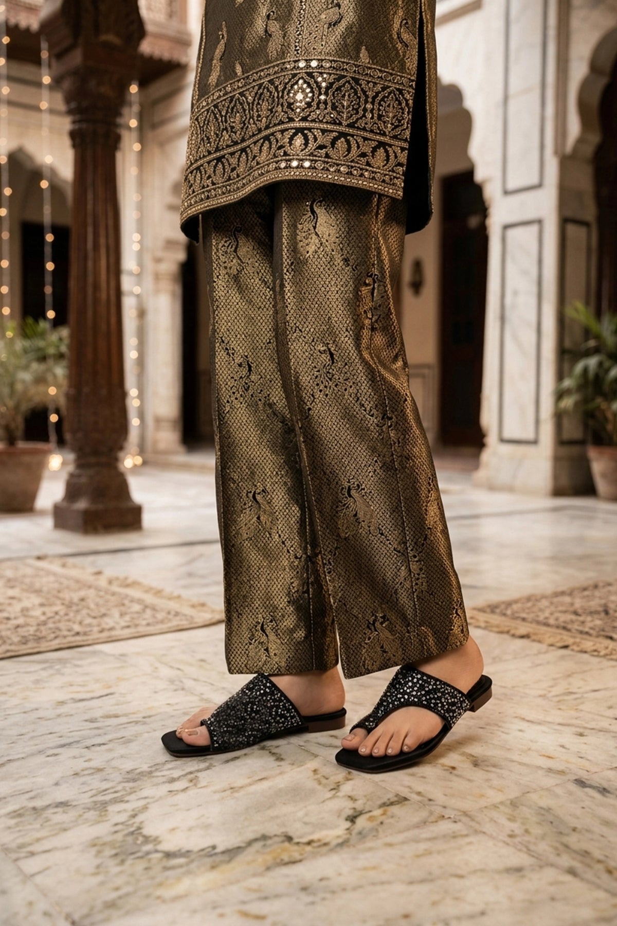 Fancy Slipper Black 0413701