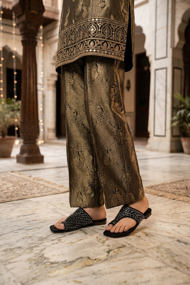 Fancy Slipper Black 0413701