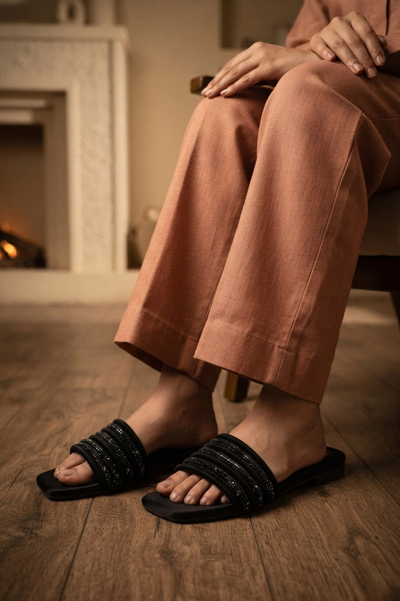 Fancy Slipper Black 0413788