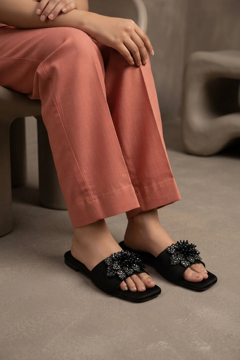 Fancy Slipper Black 0413796