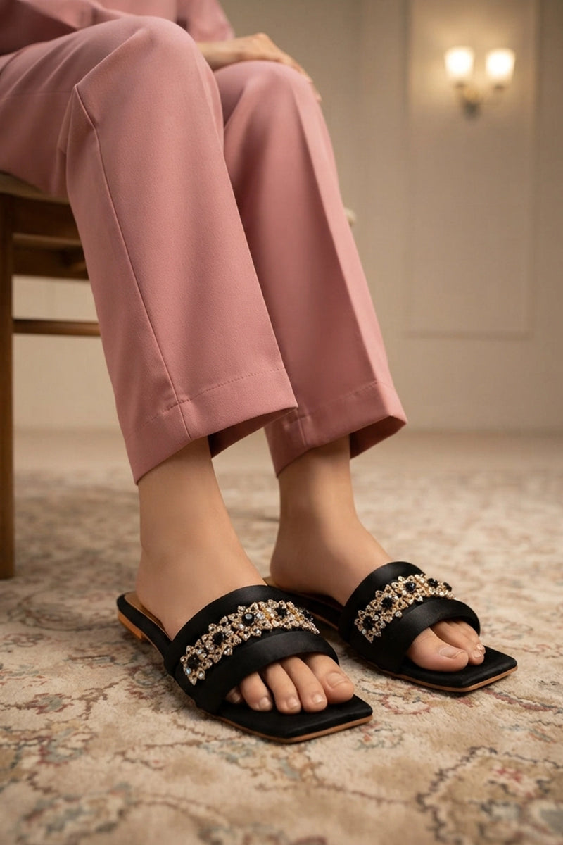Fancy Slipper Black 0413837