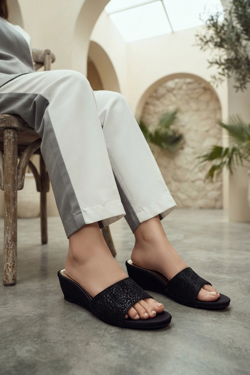 Fancy Slipper Black 0413979