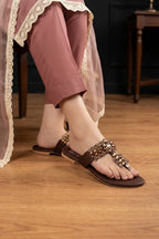 Fancy Slipper Brown 0413706