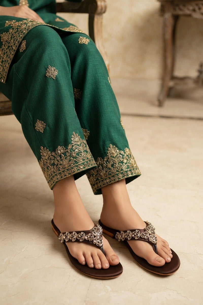 Fancy Slipper Brown 0413764