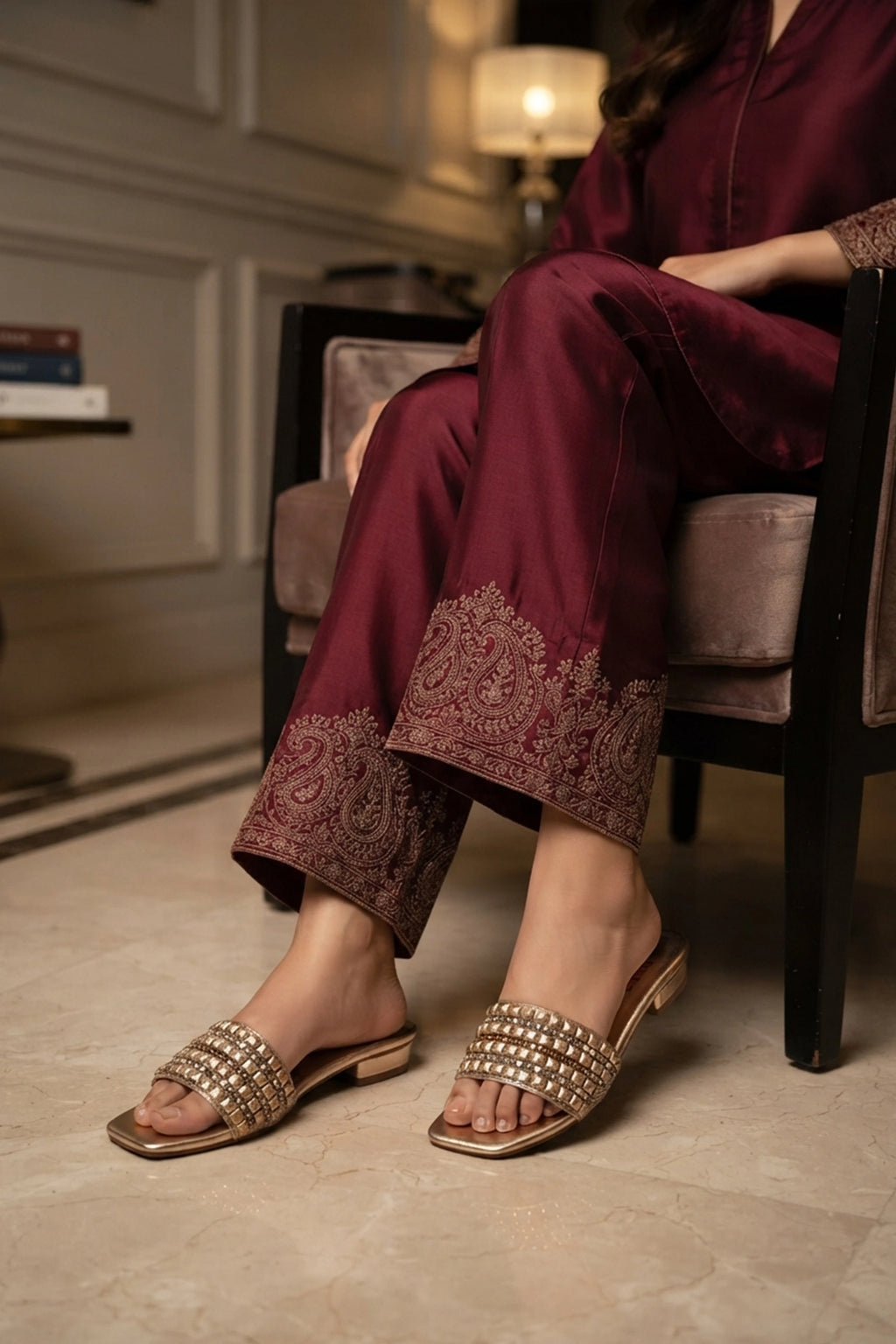 Fancy Slipper Golden 0413729