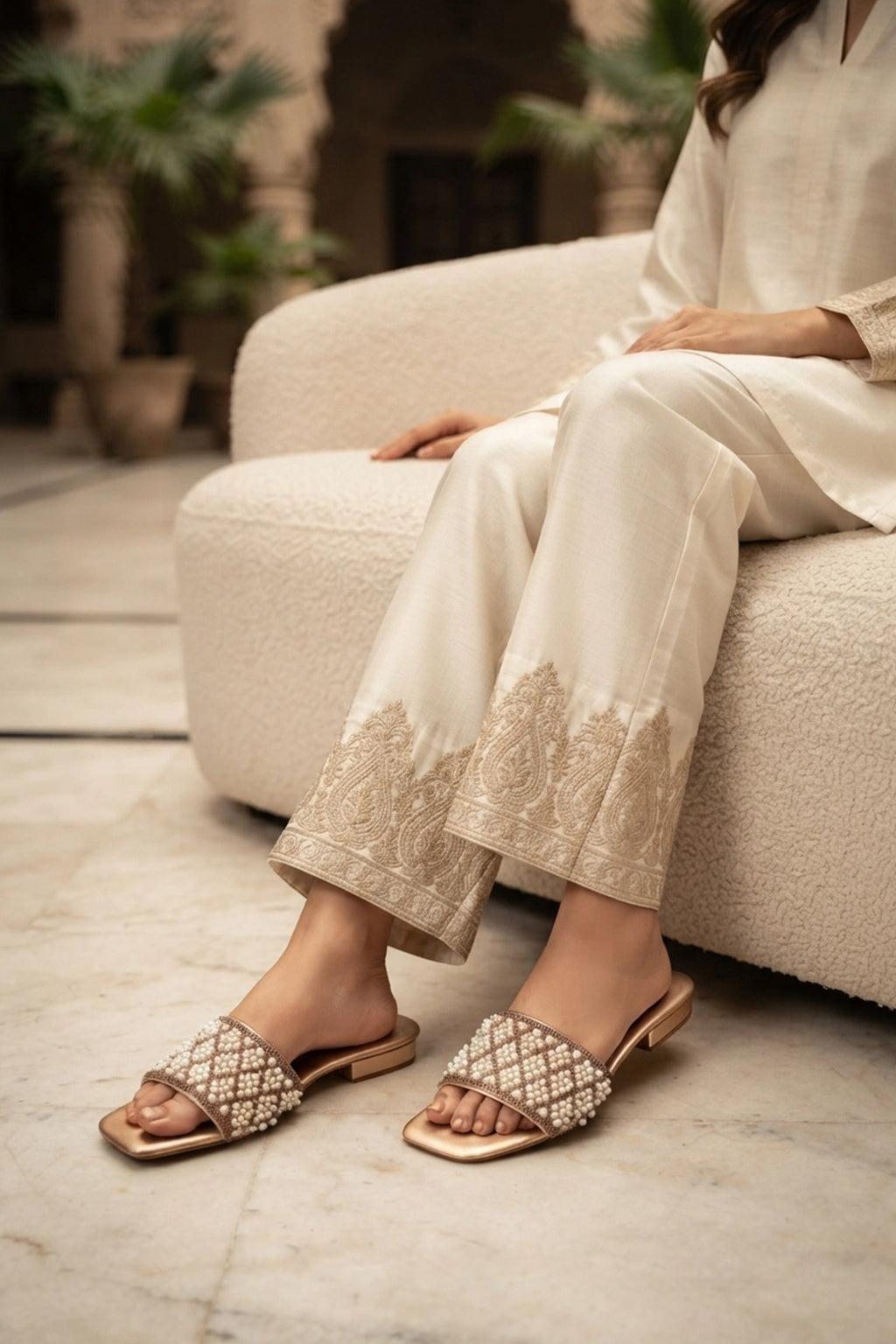 Fancy Slipper Golden 0413868