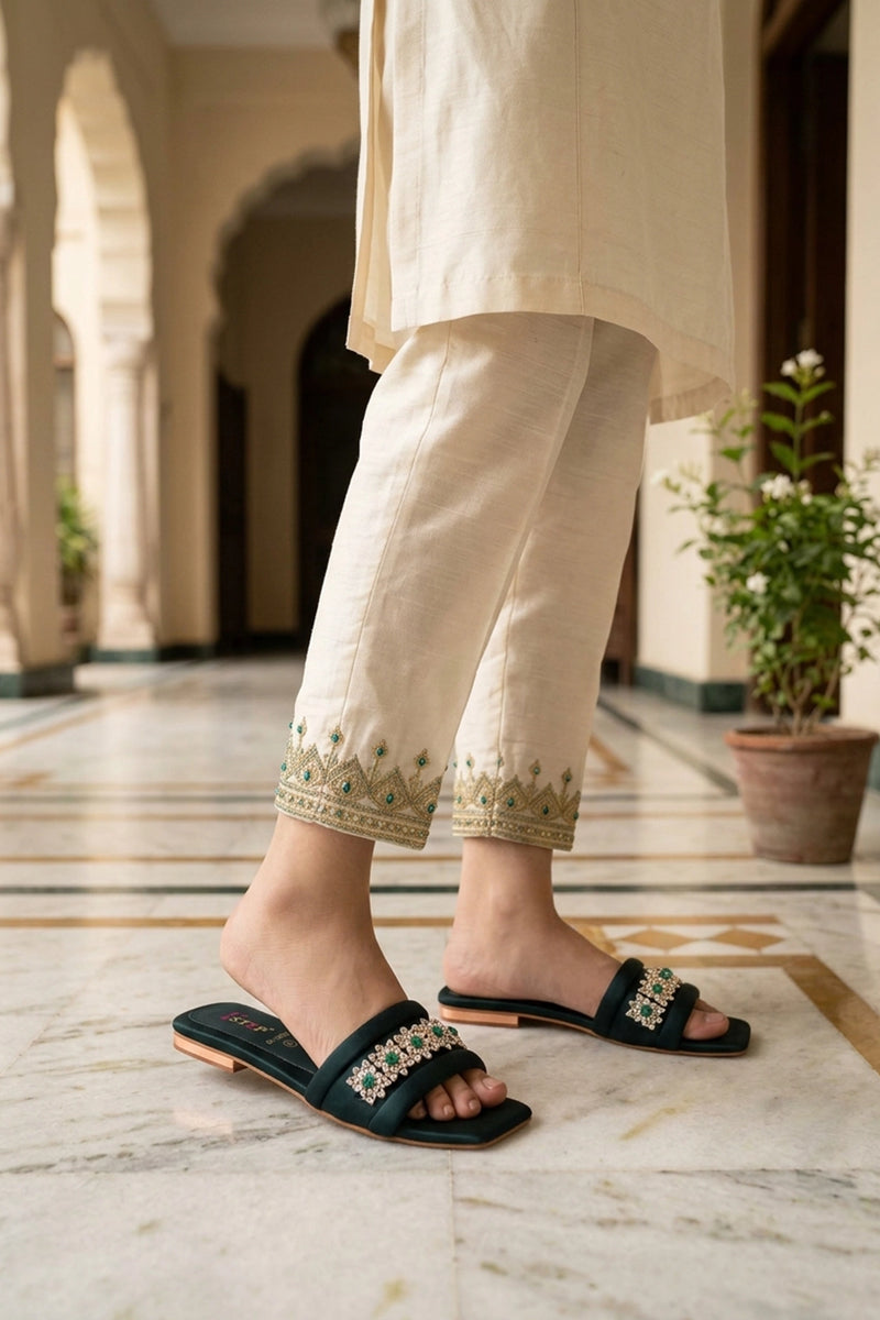 Fancy Slipper Green 0413837