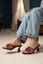 Fancy Slipper Mahroon 0413634