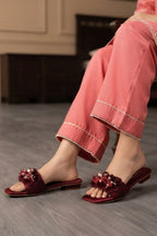 Fancy Slipper Maroon 0413508
