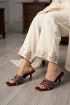 Fancy Slipper Maroon 0413527
