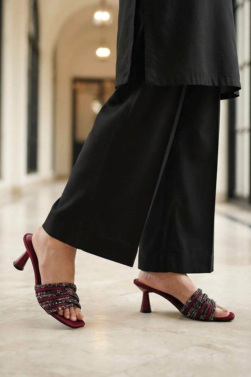 Fancy Slipper Maroon 0413623