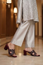 Fancy Slipper Maroon 0413624