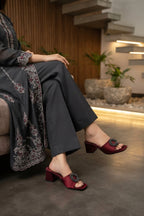 Fancy Slipper Maroon 0413641