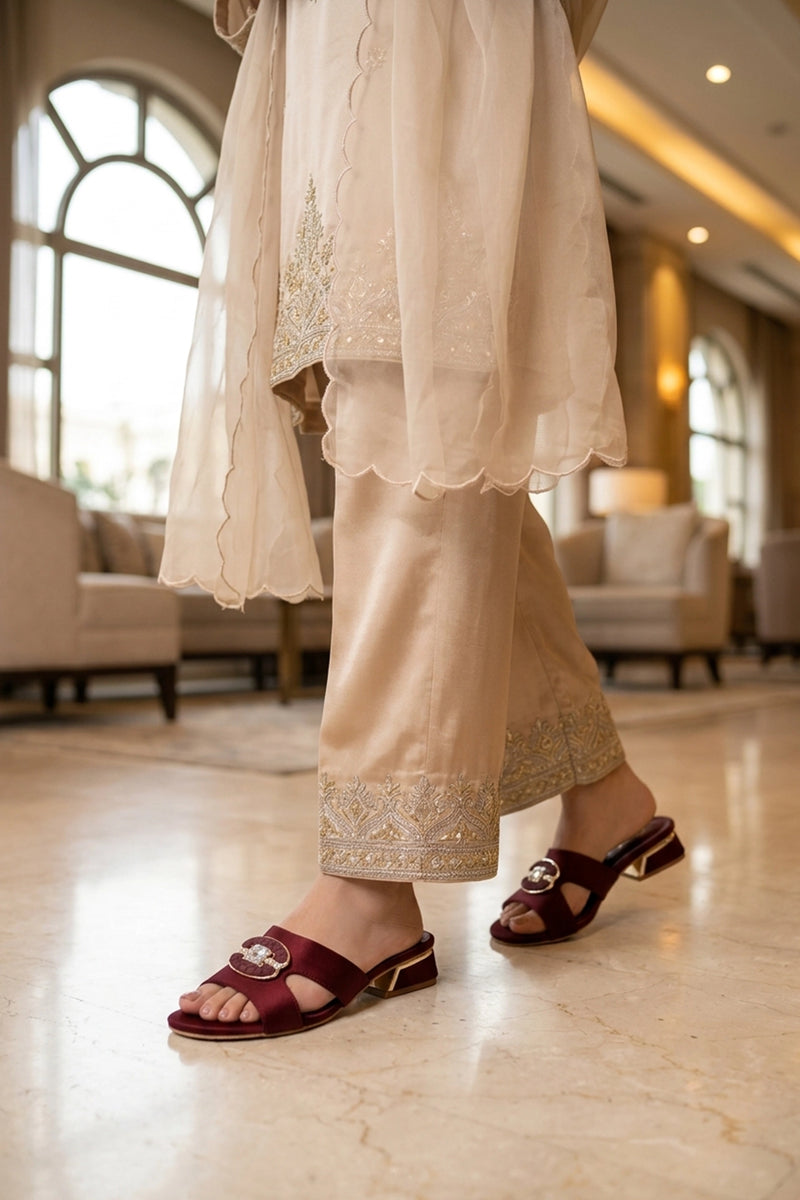 Fancy Slipper Maroon 0413773