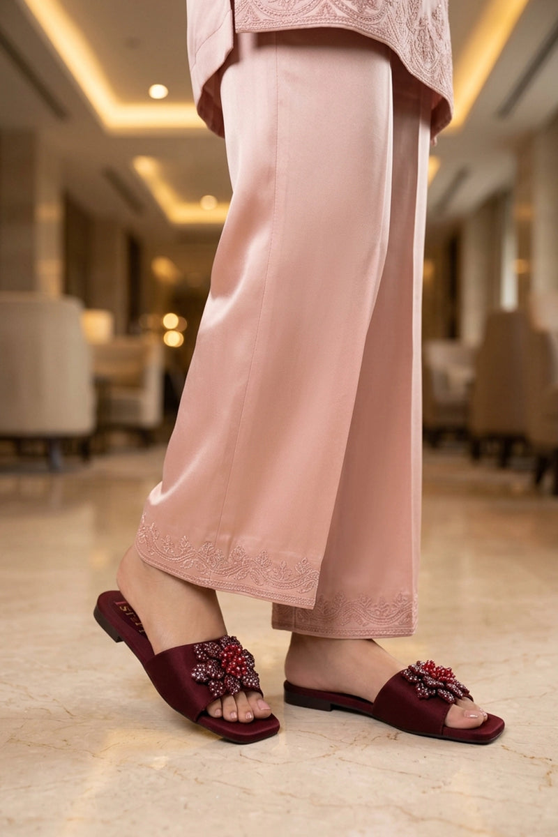Fancy Slipper Maroon 0413796
