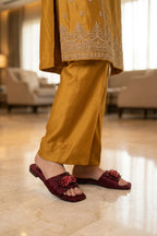 Fancy Slipper Maroon 0413800