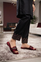 Fancy Slipper Maroon 0413819