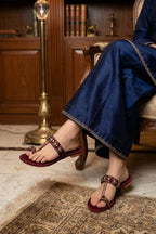 Fancy Slipper Maroon 0413873