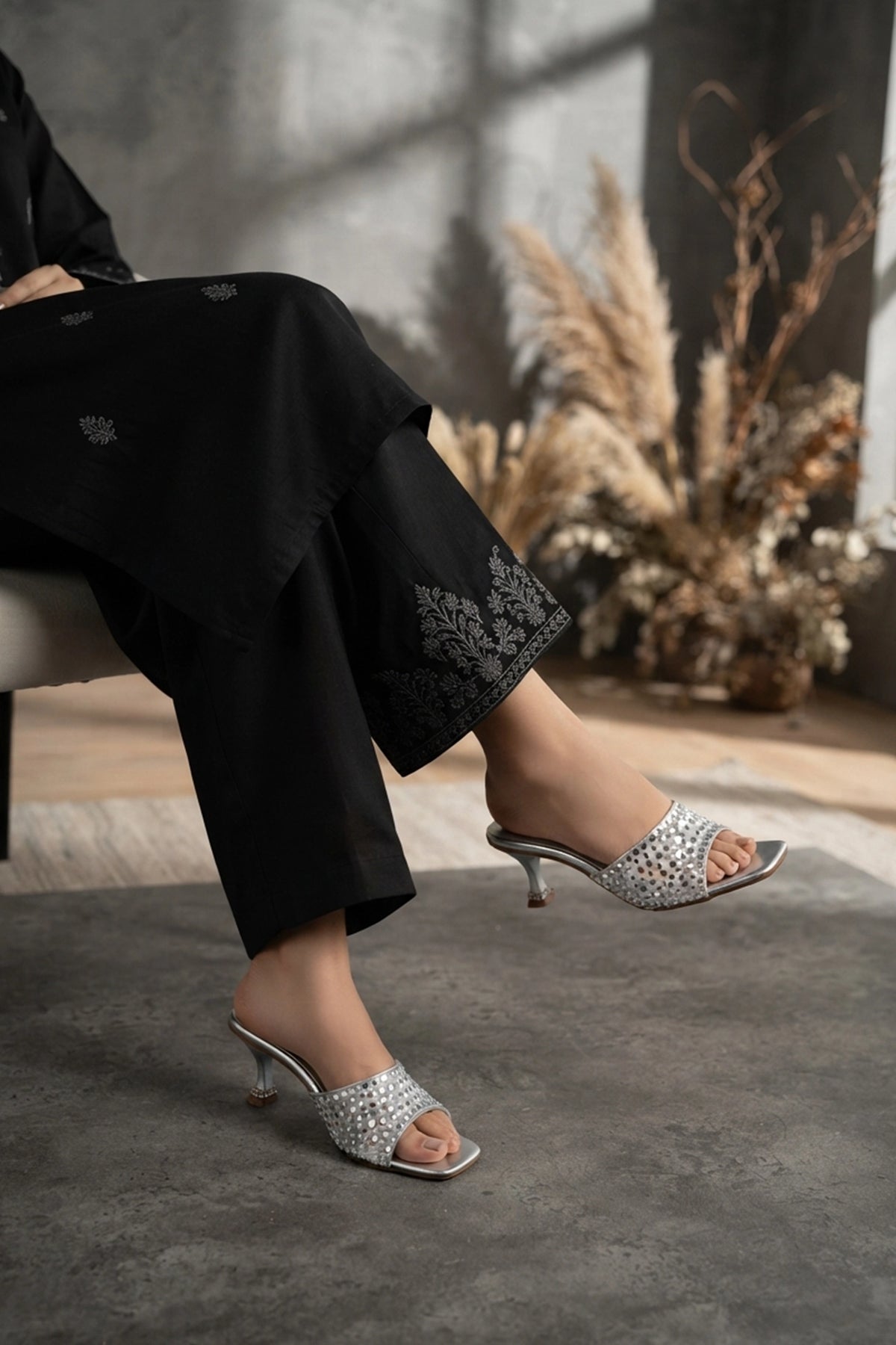 Fancy Slipper Silver 0413489
