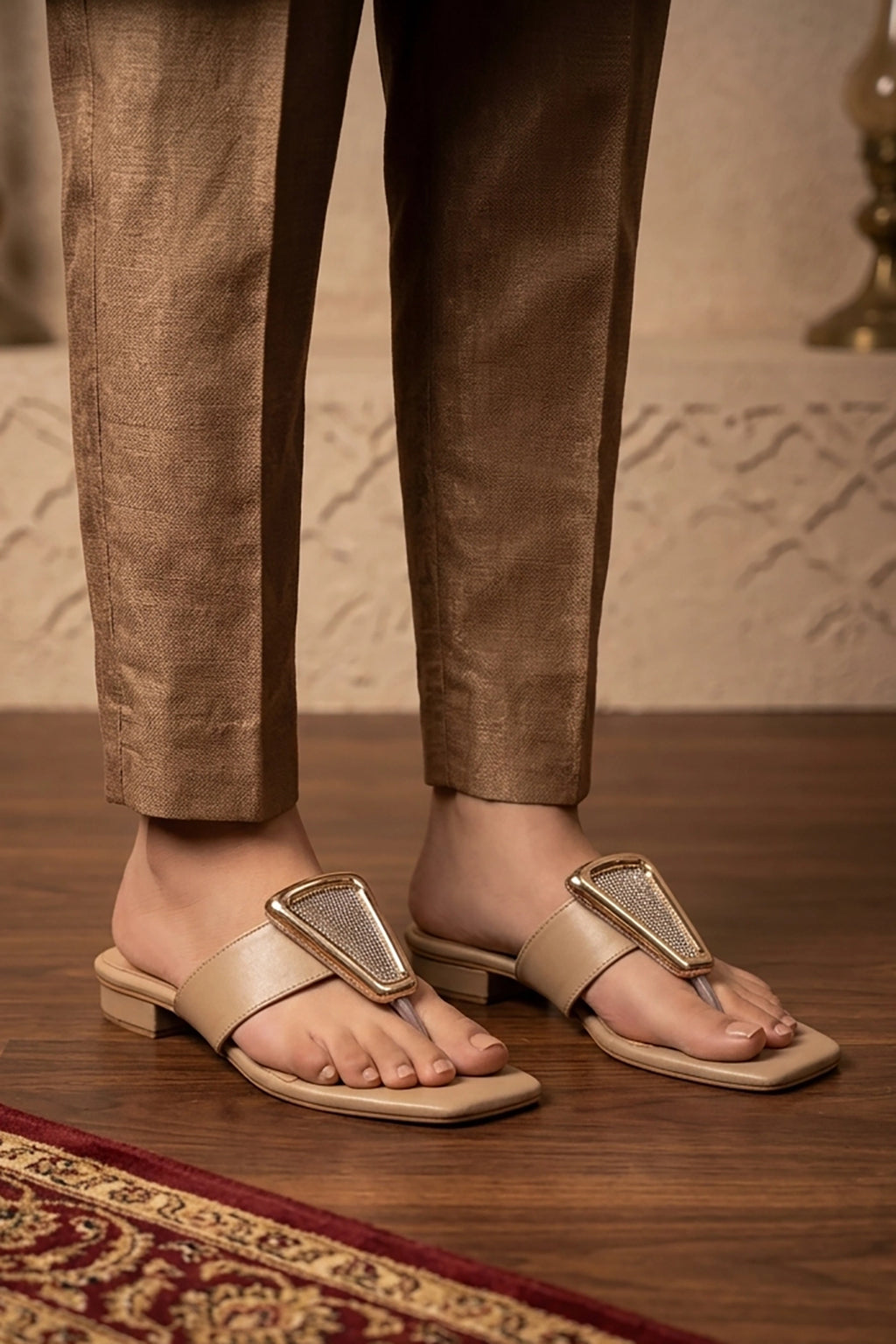 Fawn Fancy Flip Flops 0412810