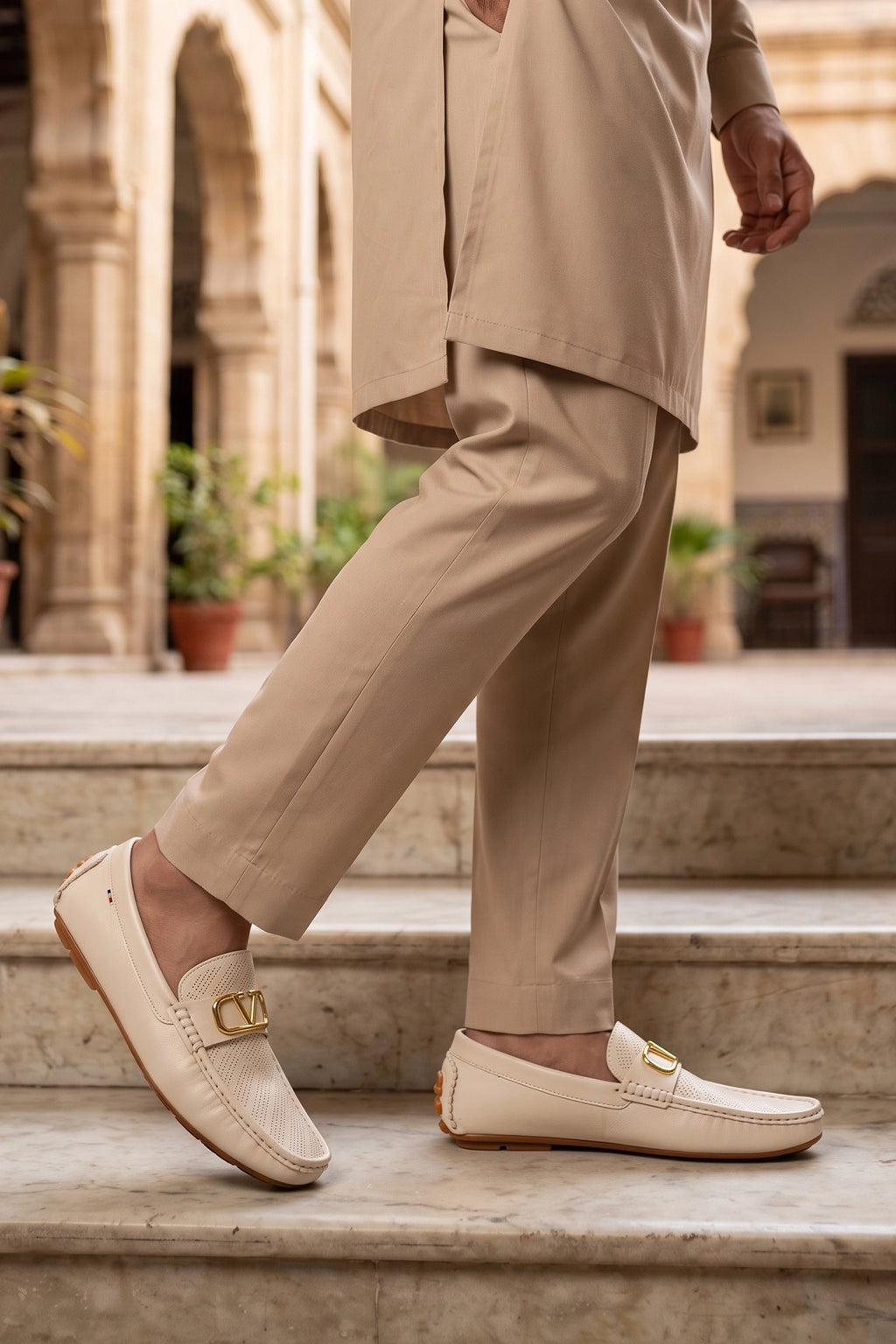 Fawn Loafer Shoes 0130996