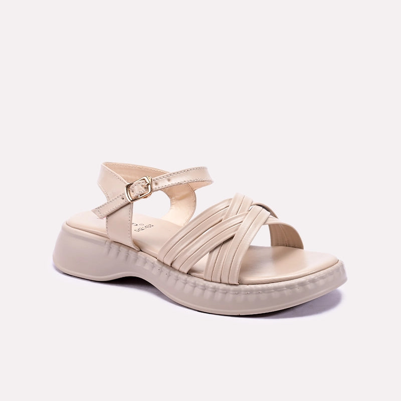 Fawn Chunky Casual Sandals
