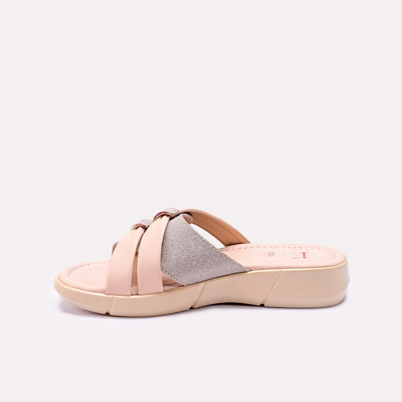 Womens Fawn Comfy Casual Slippers