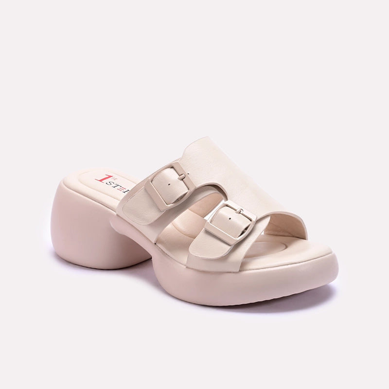 Fawn Comfy Chunky Casual Slippers 0413243