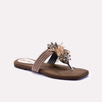 Fawn Fancy Flat Slippers