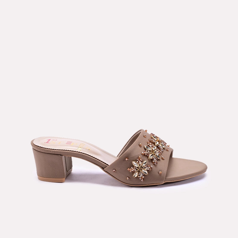 Women Fawn Fancy Heel Slippers