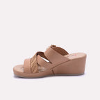 Fawn Wedge Casual Slippers 0413267