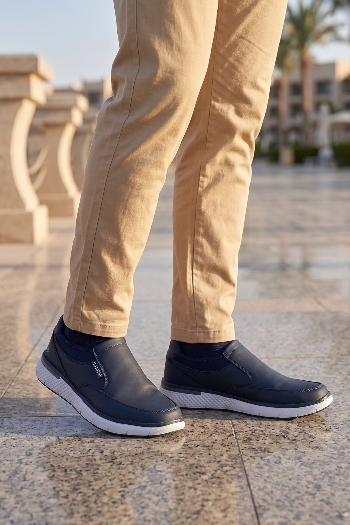 Flexi Step Blue Sneaker Shoes 0120517